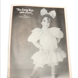 Knowles porcelain dolls “The Little Girl with a Curl”  Mother Goose